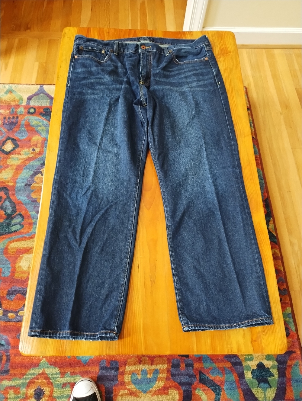 Lucky Brand 361 Vintage Straight Dark Wash Jeans Waist 40